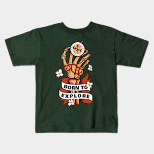 Born To Explore Kids T-Shirt